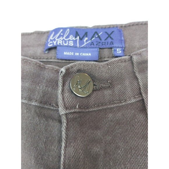 Miley Cyrus Max Azria collab jeans Greyish Purple Skinny Denim  size 5 - Picture 5 of 8